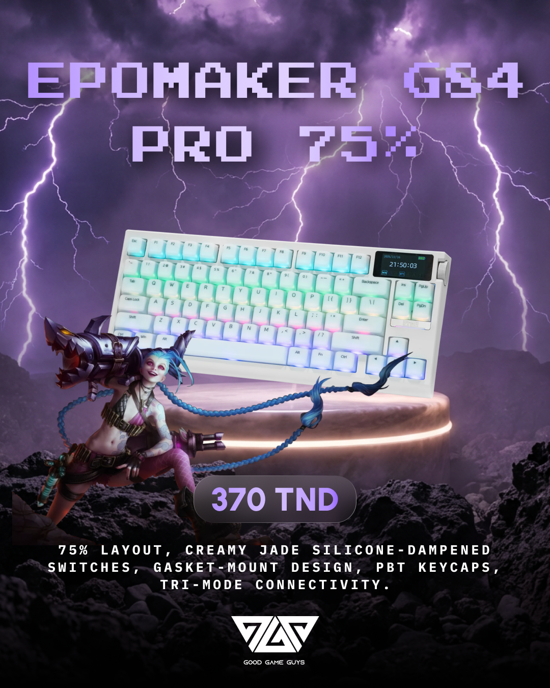 EPOMAKER G84 Pro 75%